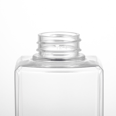 पारदर्शी लक्जरी लोशन पंप बोतल PETG प्लास्टिक सामग्री 350ML