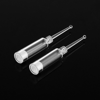 पारदर्शी 1ml आवश्यक तेल की बोतलें पीईटी प्लास्टिक सामग्री Ampoule