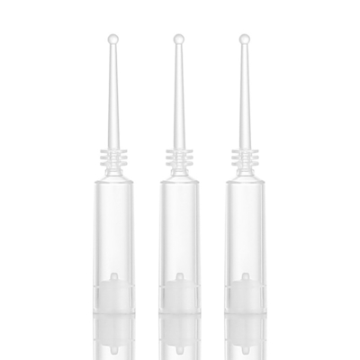 पारदर्शी 1ml आवश्यक तेल की बोतलें पीईटी प्लास्टिक सामग्री Ampoule